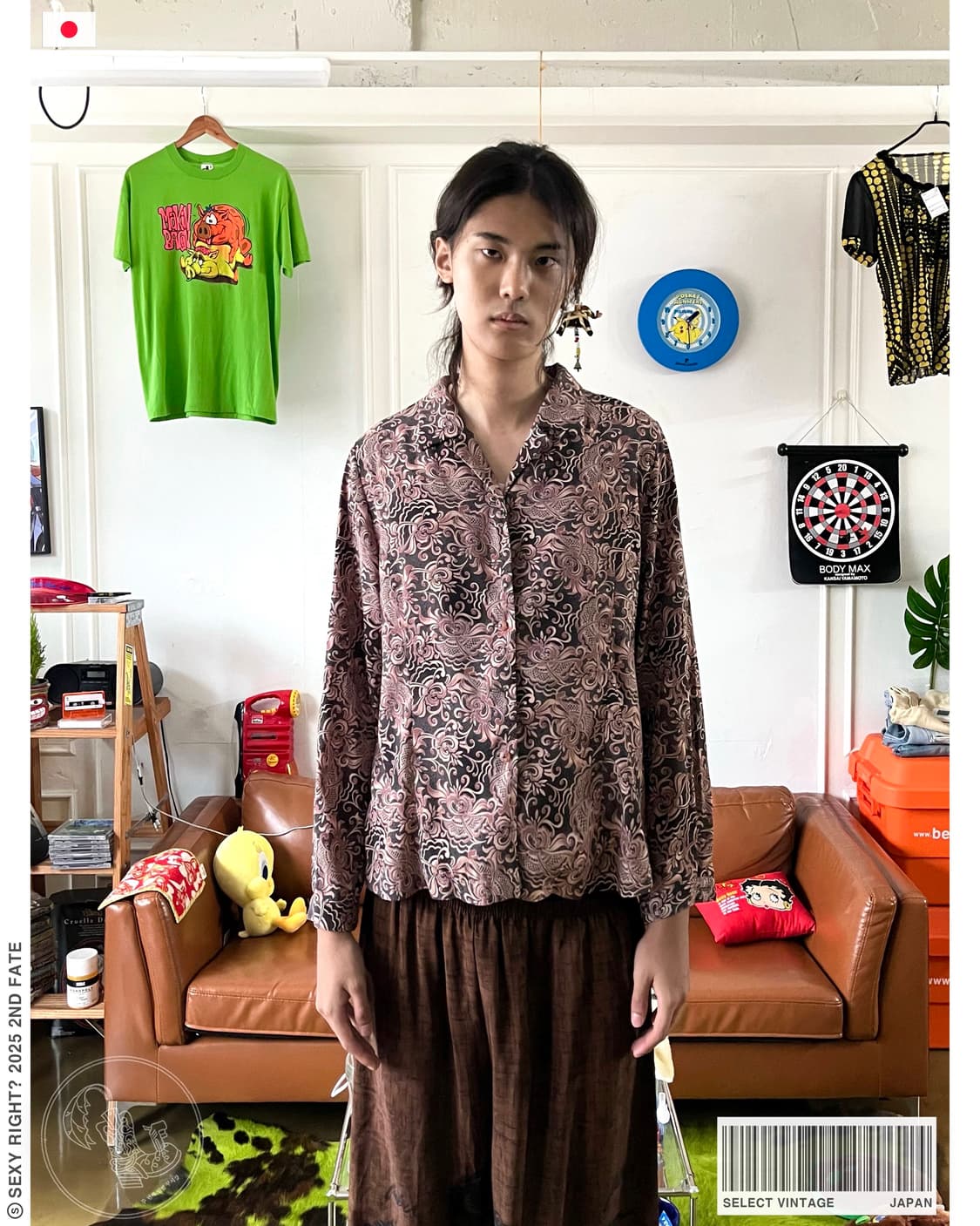 Jpn Vintage Western Paisley Shirt 상품이미지1