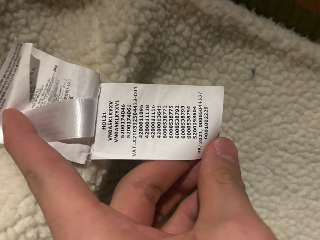 반스Drill Chore Coat Sherpa Jacket 상품이미지3