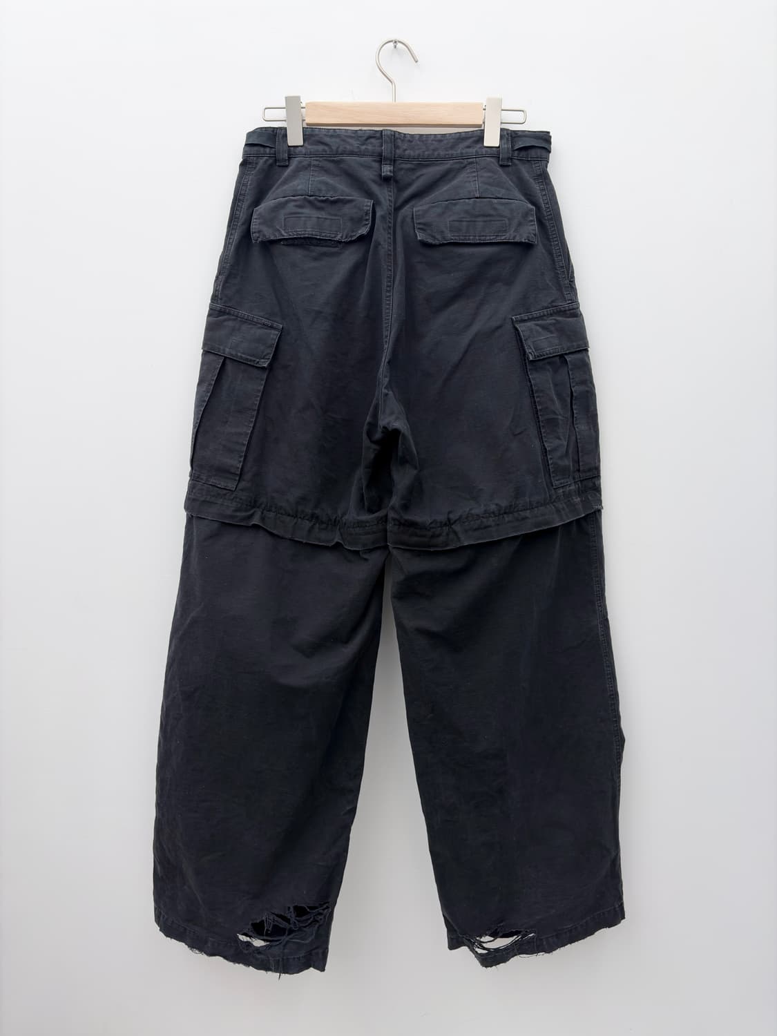 DESTROYED RIPSTOP LARGE CARGO PANTS 상품이미지5