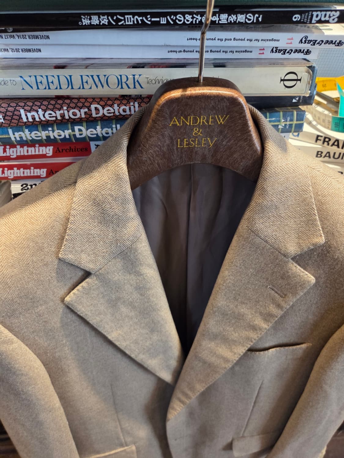 버버리 캐시미어 자켓 상품이미지2