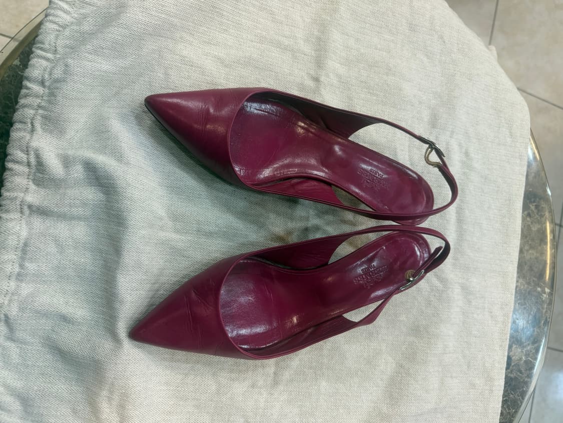 36 1/2 정품 에르메스 바이올렛핑크 슬링백 팝니다 상품이미지1