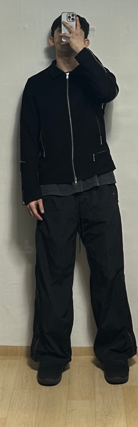 어나더유스 지퍼 디테일 자켓 상품이미지5