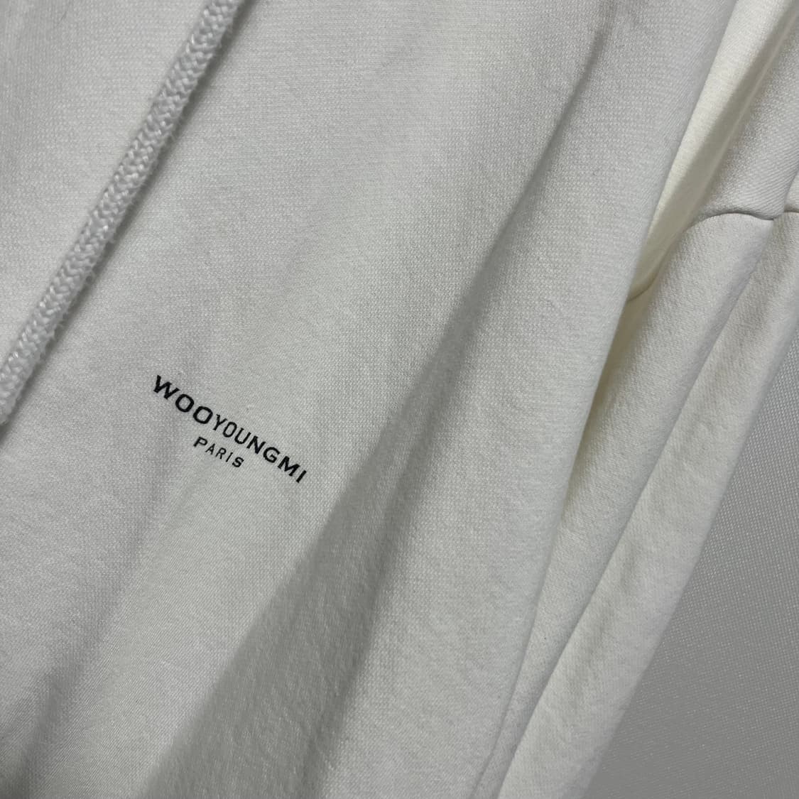 우영미 지퍼 후드티셔츠 50 상품이미지5