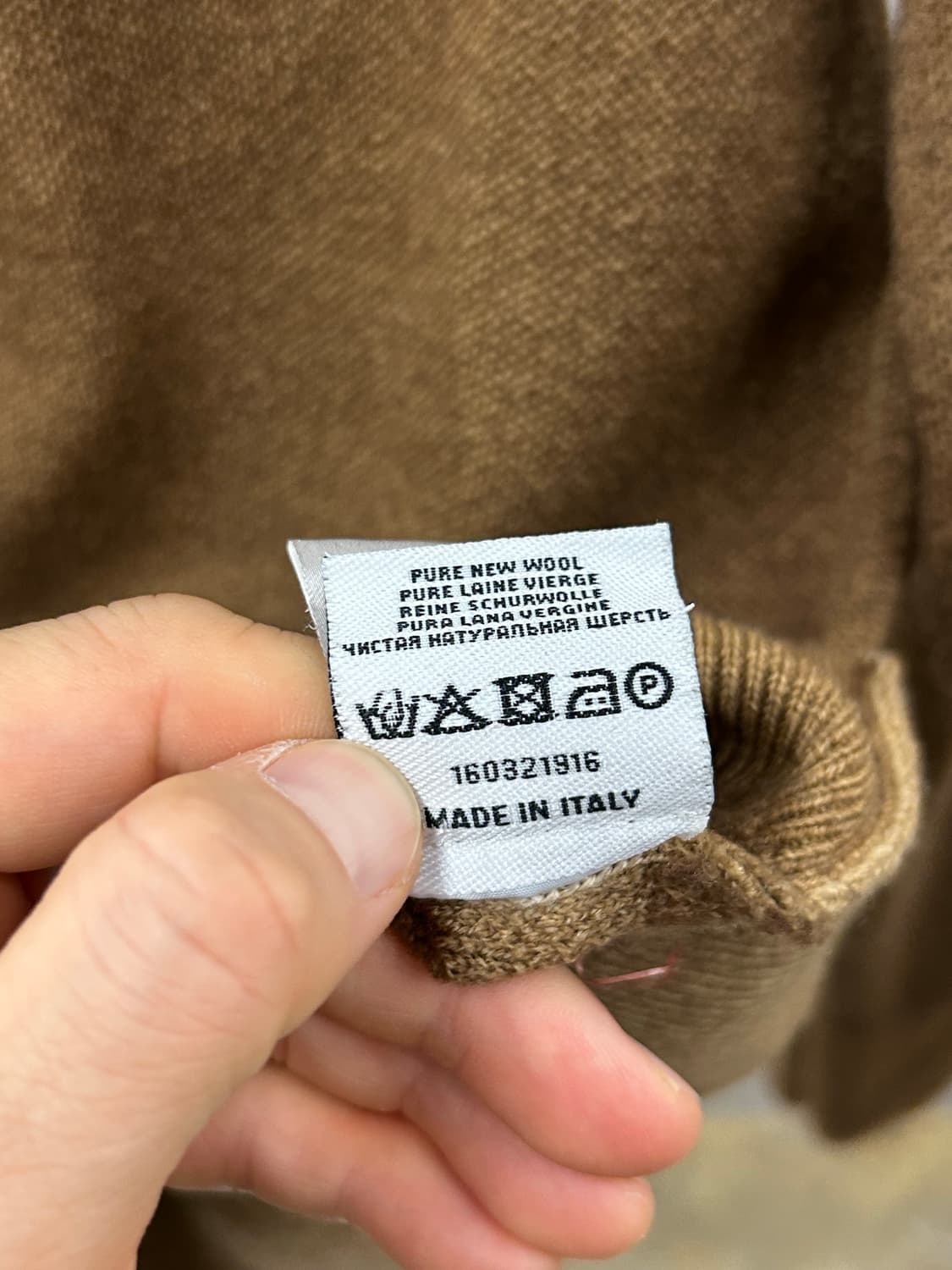 SHIPS 이태리 브라운 울니트 스웨터 상품이미지7