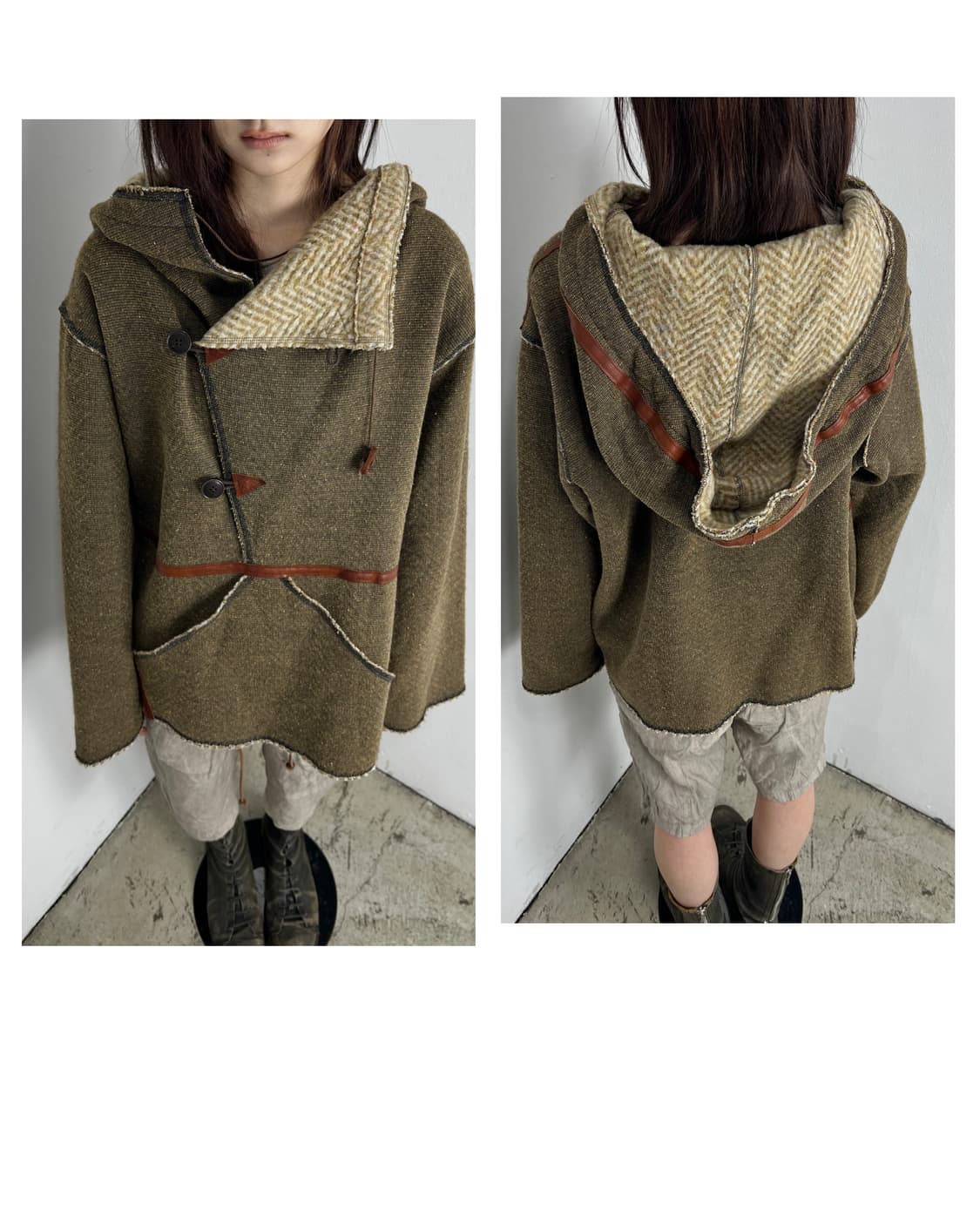 캐피탈 (KAPITAL) 오버 후디 스목 점퍼 상품이미지1