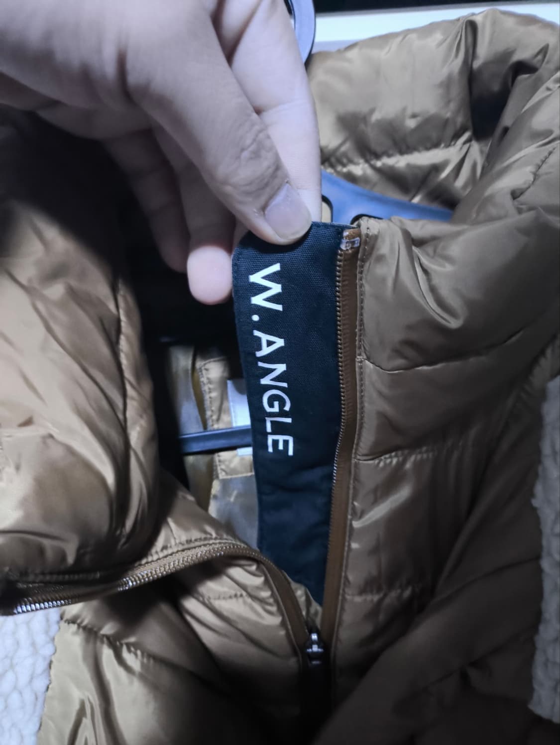 여105 와이드앵글 패딩코트 상품이미지6