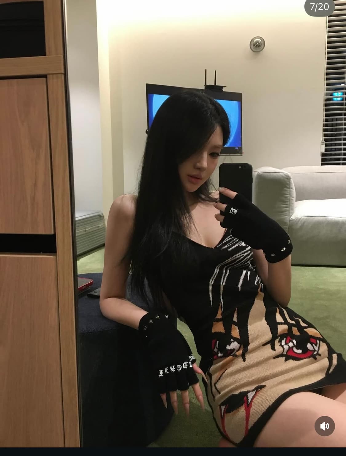 1xblue vampire anime dress 뱀파이어 애니메 드레스 상품이미지4