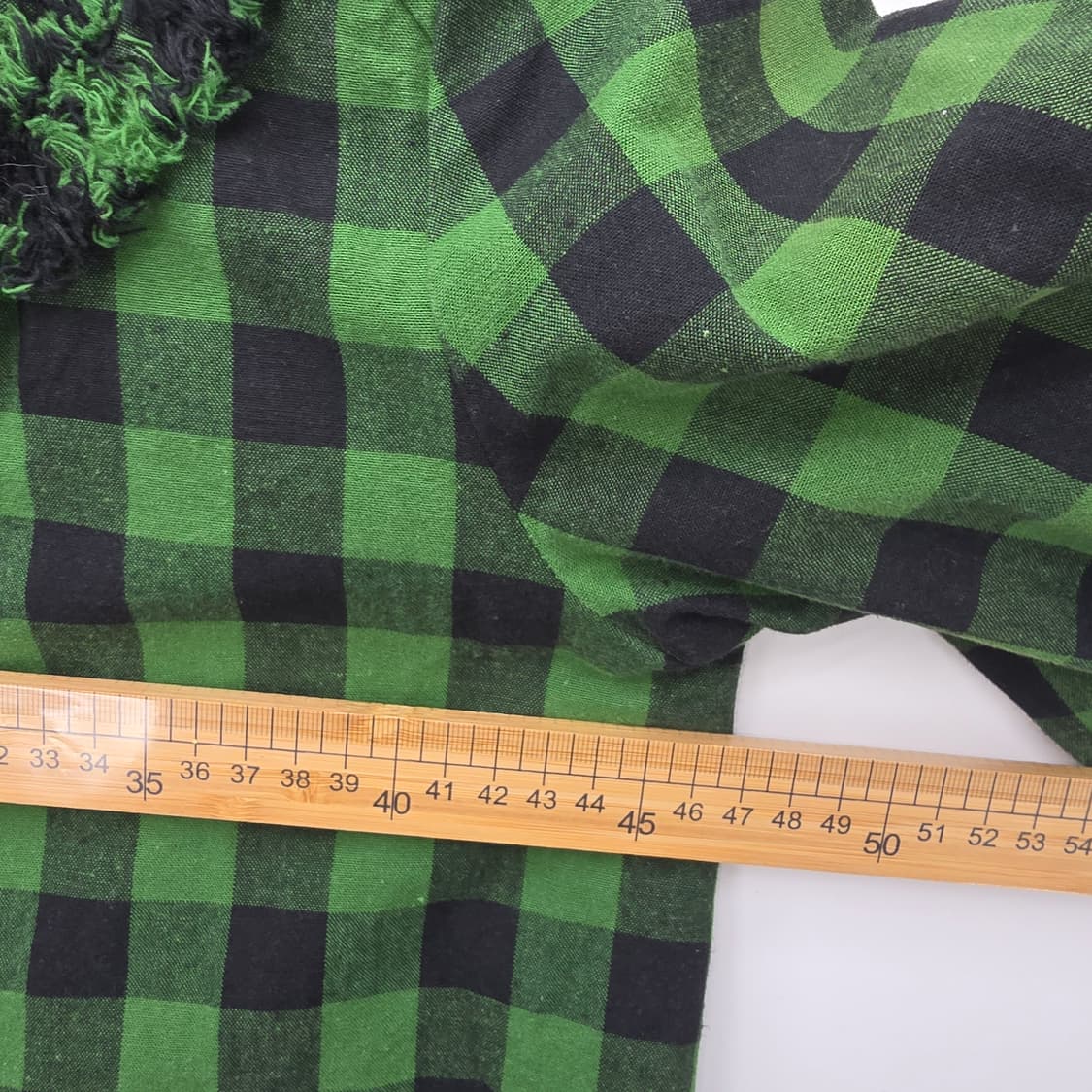 SUPER HAKKA체크 플레어 코튼+마 일본 빈티지 상품이미지3