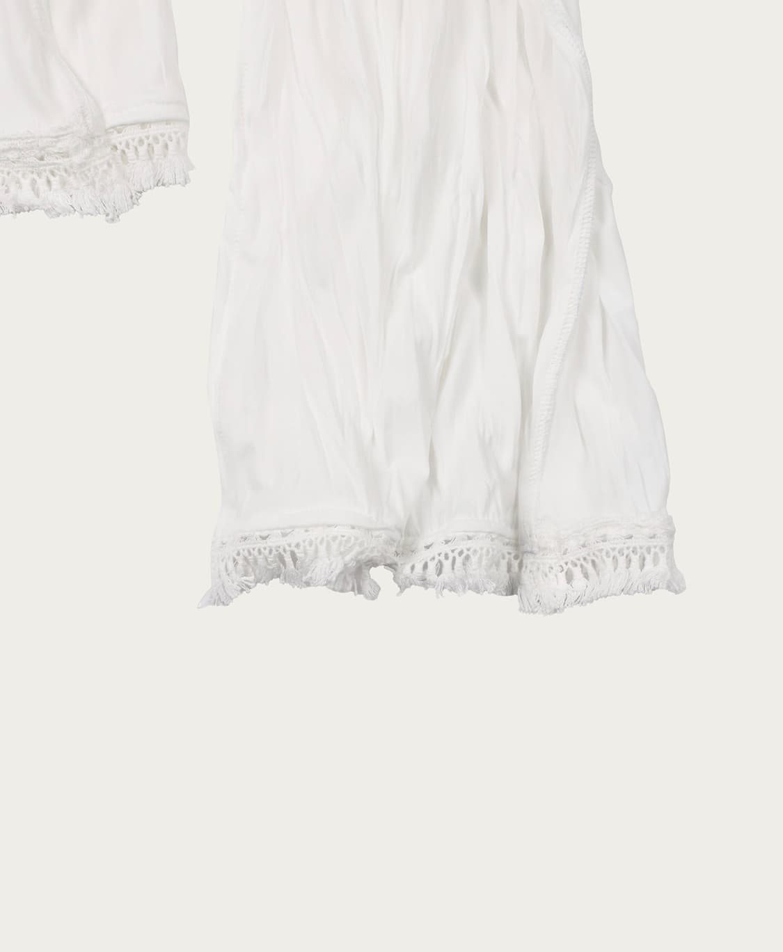 (새상품) 리본빛 Elara Tassel 스카프 아이보리 상품이미지7