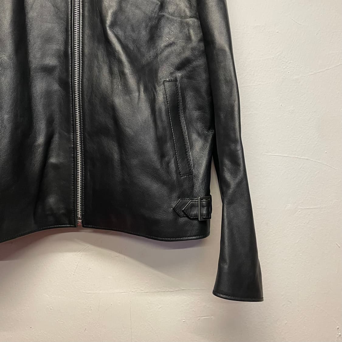 도프제이슨 램스킨 싱글 레더 자켓   상품이미지4