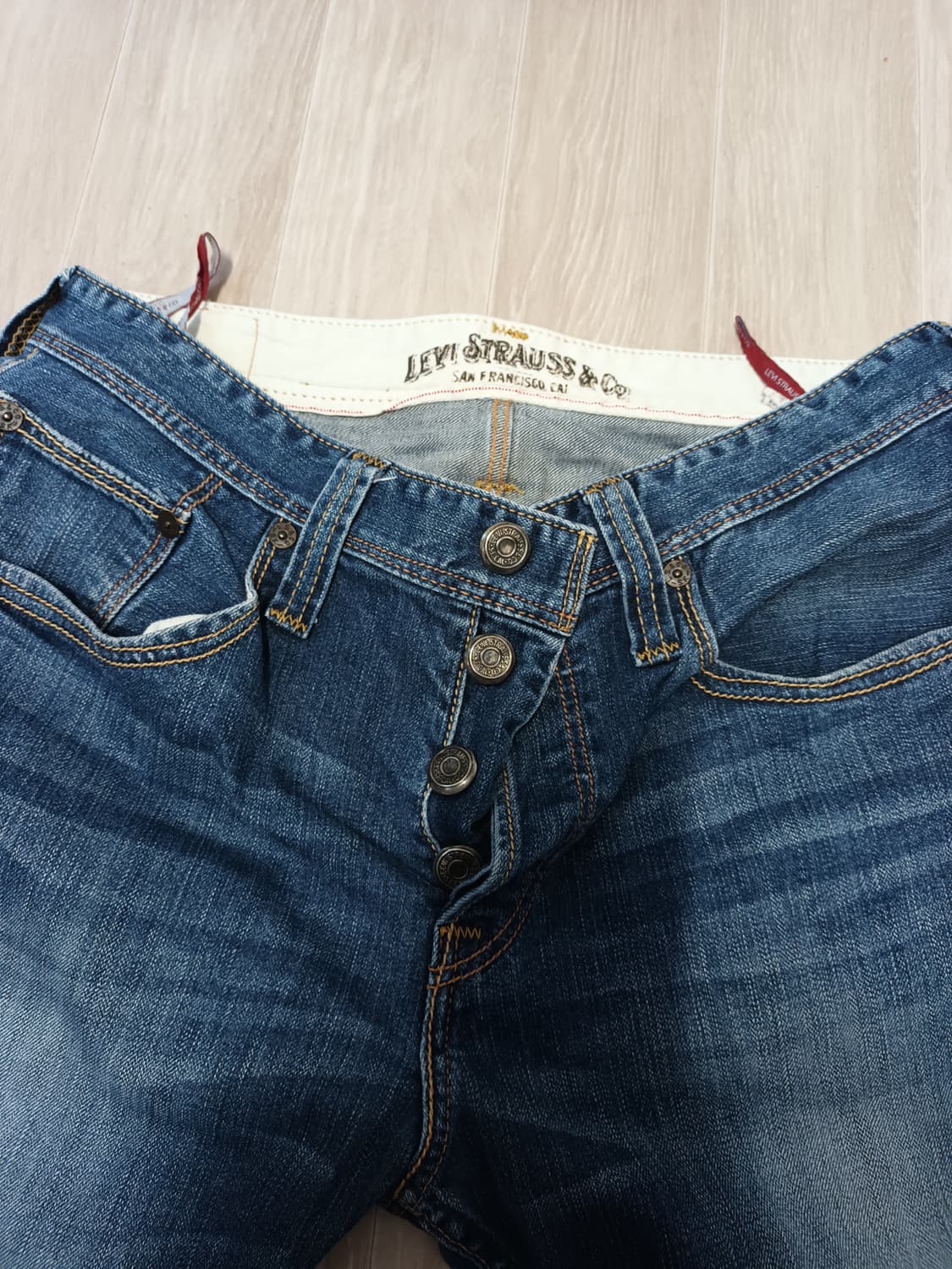 리바이스 청바지 캘리포니아 데님팬츠 32  상품이미지3