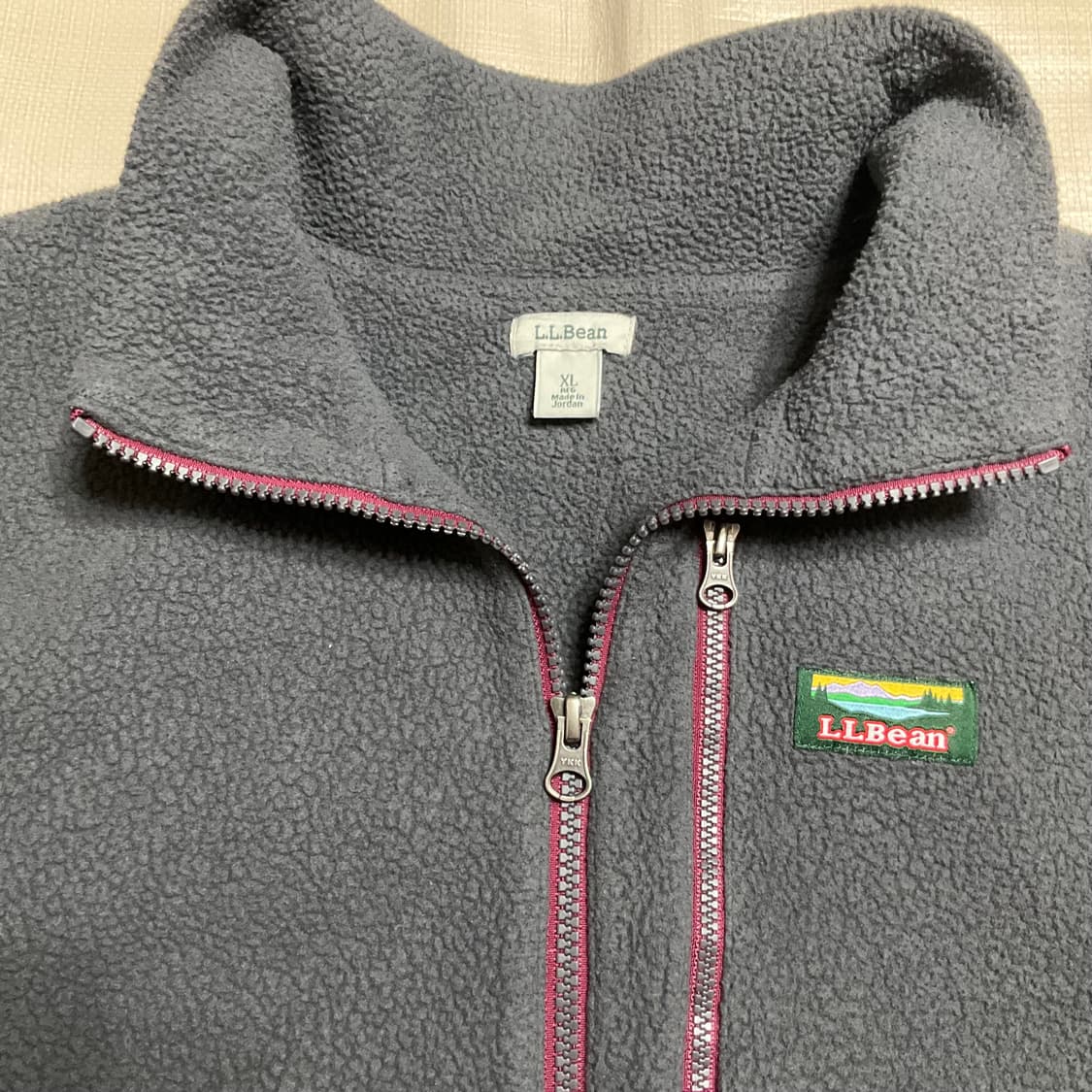 엘엘빈 하프집업 플리스 풀오버 XL 상품이미지3