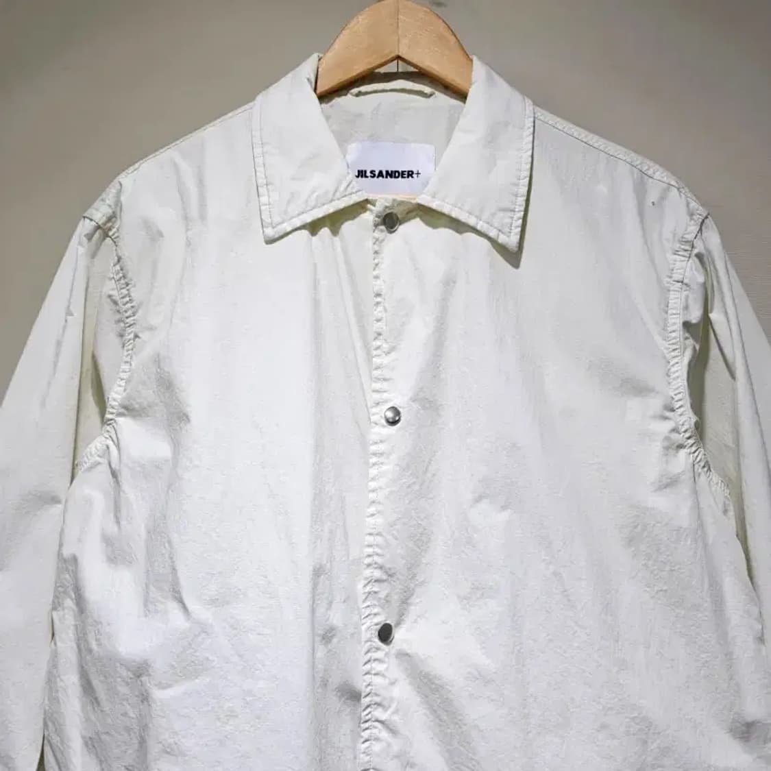 질샌더(Jil Sander) 백로고 포플린 코치 자켓 95 상품이미지4