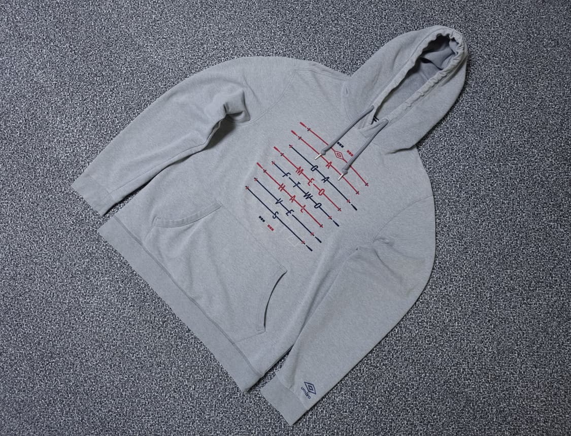 [무료배송][110]엄브로 남성용 후드티 긴팔티 상품이미지3