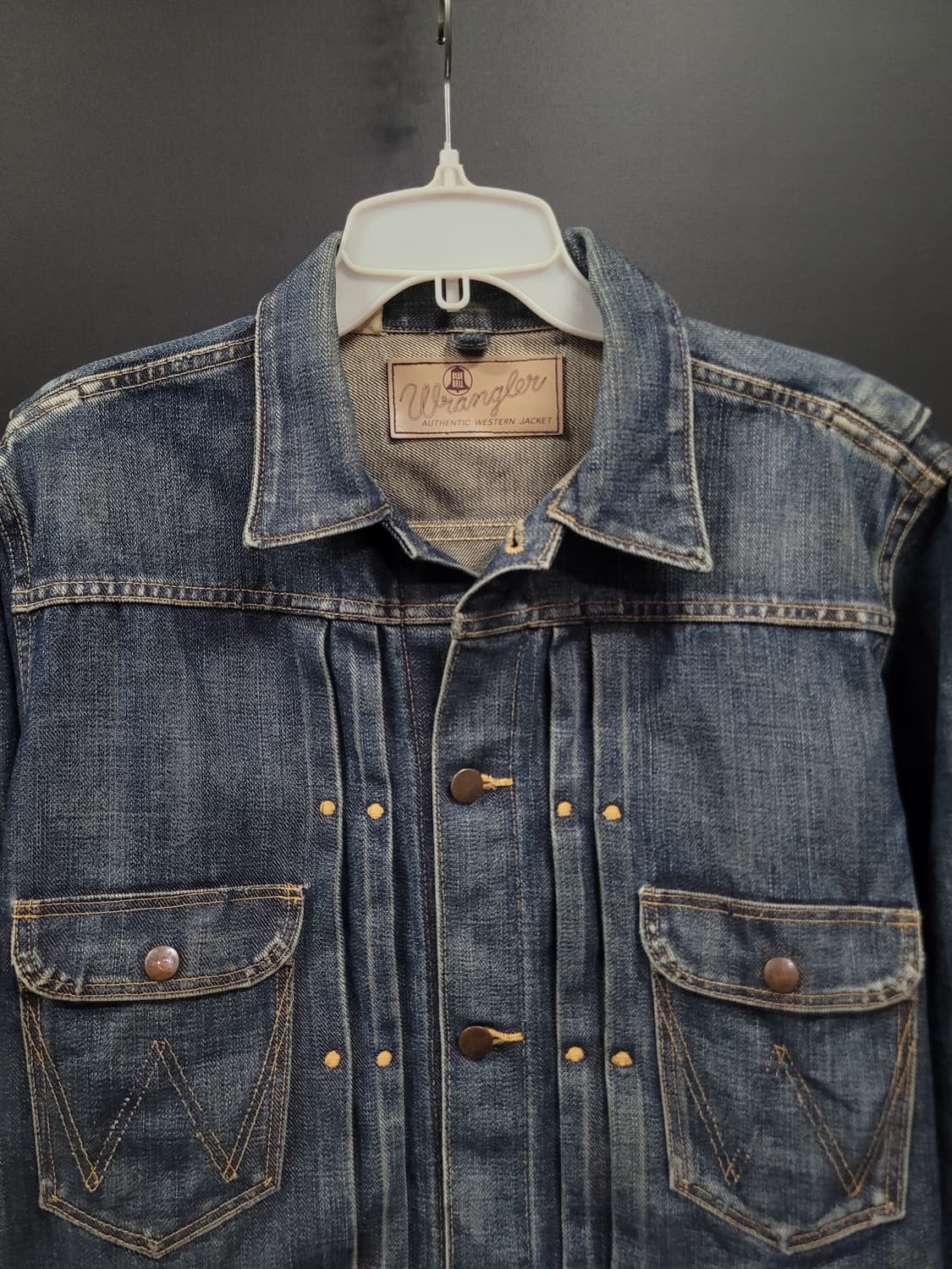 랭글러  11MJ 빈티지  아카이브 셀비지 레드라인 데님자켓  상품이미지2