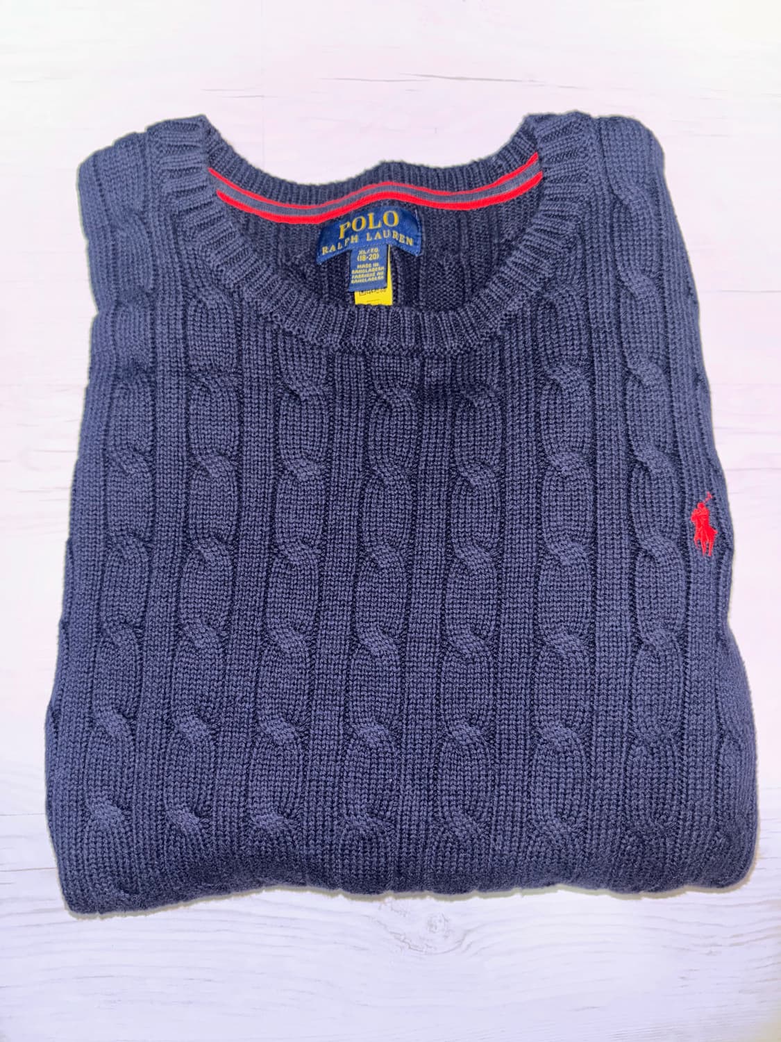 폴로 랄프로렌 케이블 니트 (unisex) 상품이미지1