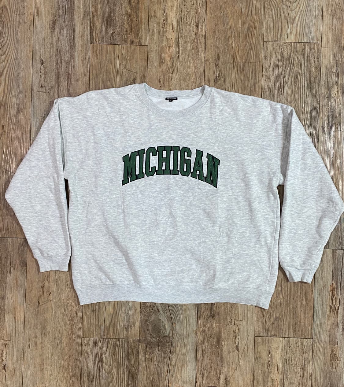 프릭스 스토어 미시간 스펠아웃 스웻셔츠 맨투맨 그레이 L 상품이미지1
