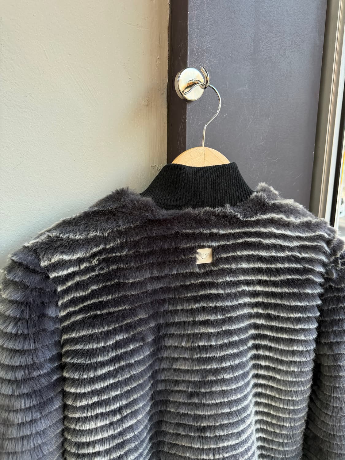 55/ 아르마니 레더블랜딩 퍼 집업자켓(새상품) 상품이미지7