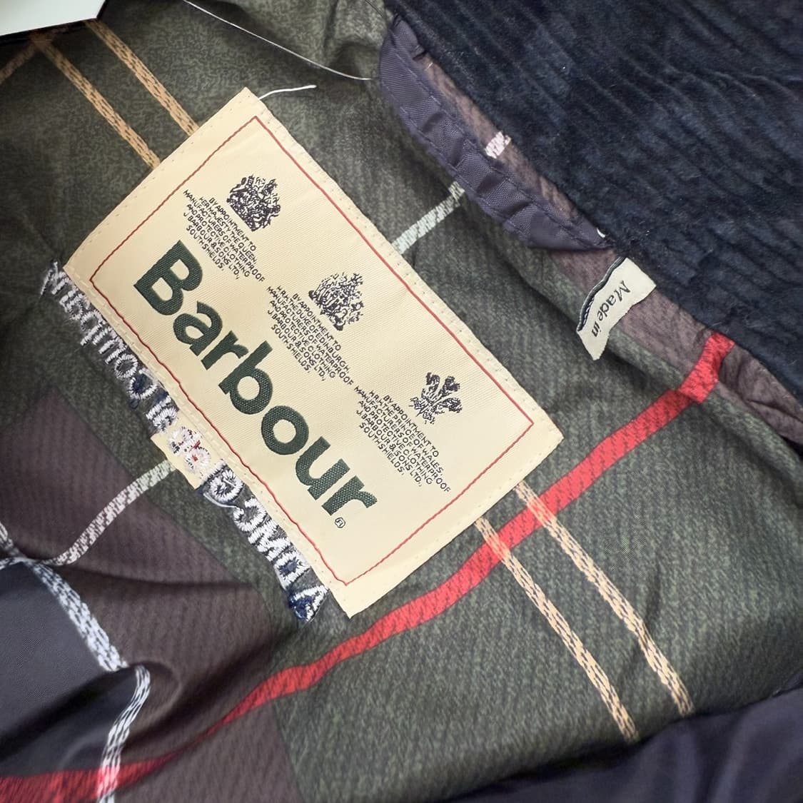 바버 퀄팅 베스트 r1848  상품이미지8