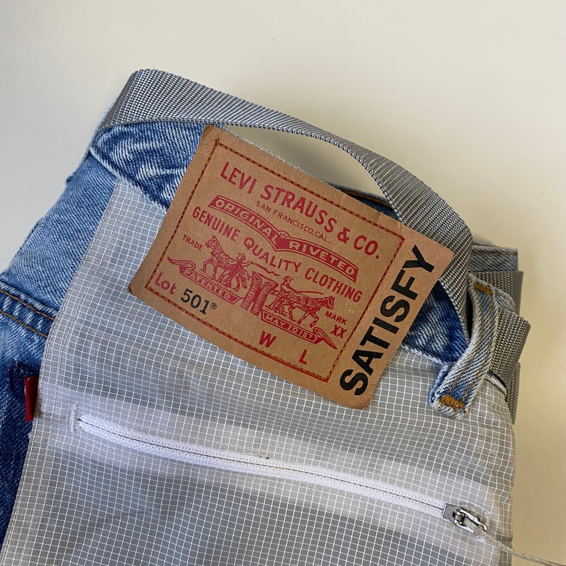 [32] 리바이스 x 새티스파이 501 리포제스드 클라임 진 데님 상품이미지8