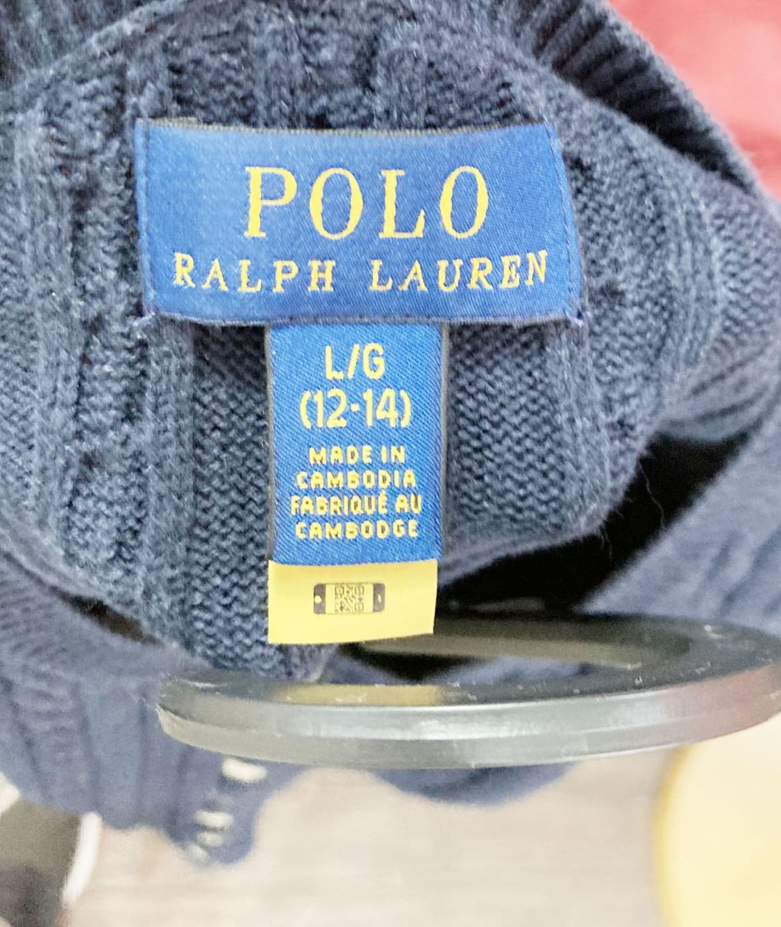 폴로랄프로렌 쥬니어 가디건 12-14세  상품이미지3