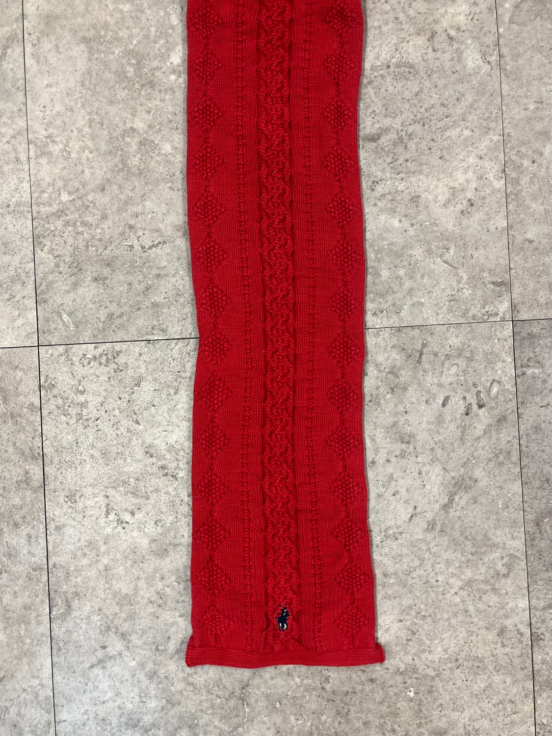 폴로 랄프로렌 머플러 레드 #csz3035 상품이미지5