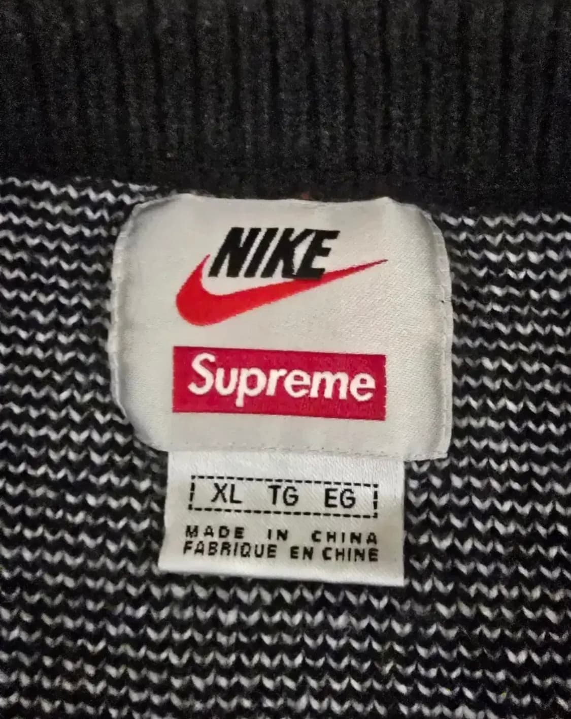 슈프림 나이키 스우시 니트 레어템 상품이미지5