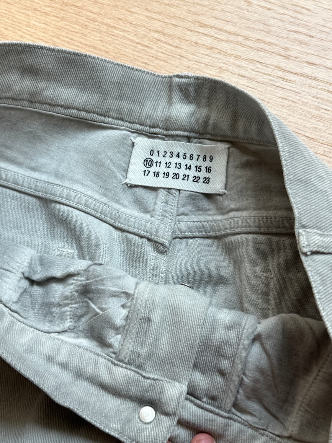 마르지엘라 스톤워시 데님팬츠 상품이미지3