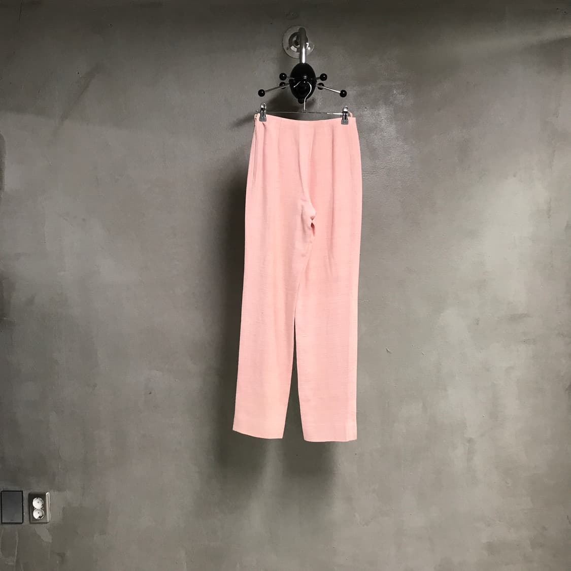 샤넬 핑크 실크 팬츠 36(W) 상품이미지5