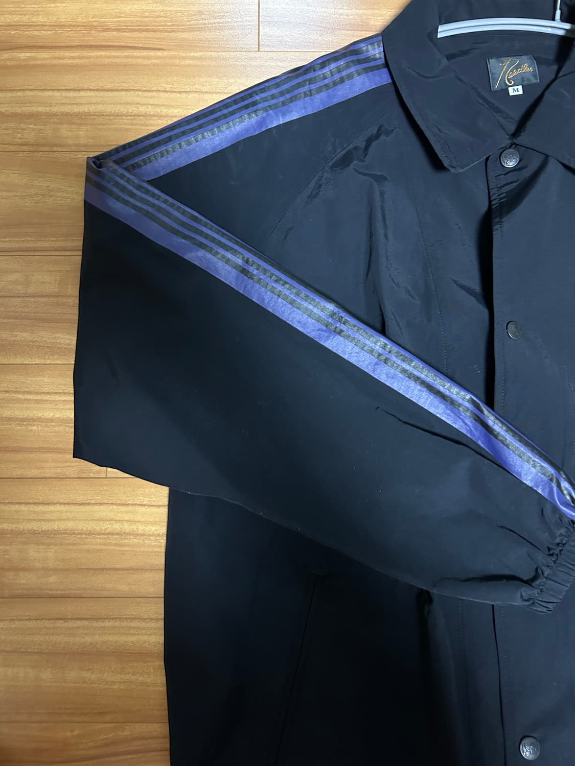 니들스 나일론 블랙 코치자켓 상품이미지4