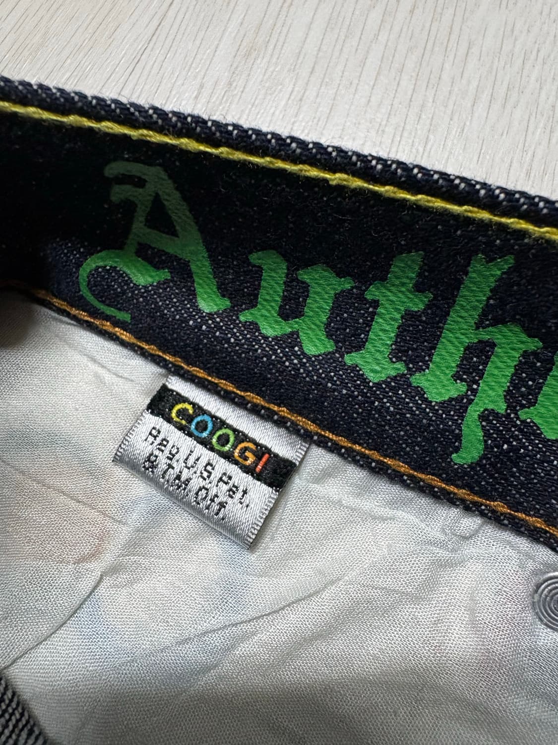 BAPE × COOGI 데님 쇼츠 상품이미지4