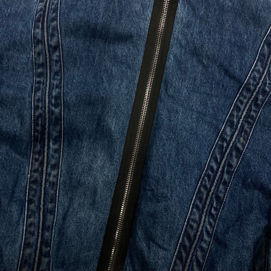 메종미네드 인사이드 보아 데님 패딩 상품이미지2