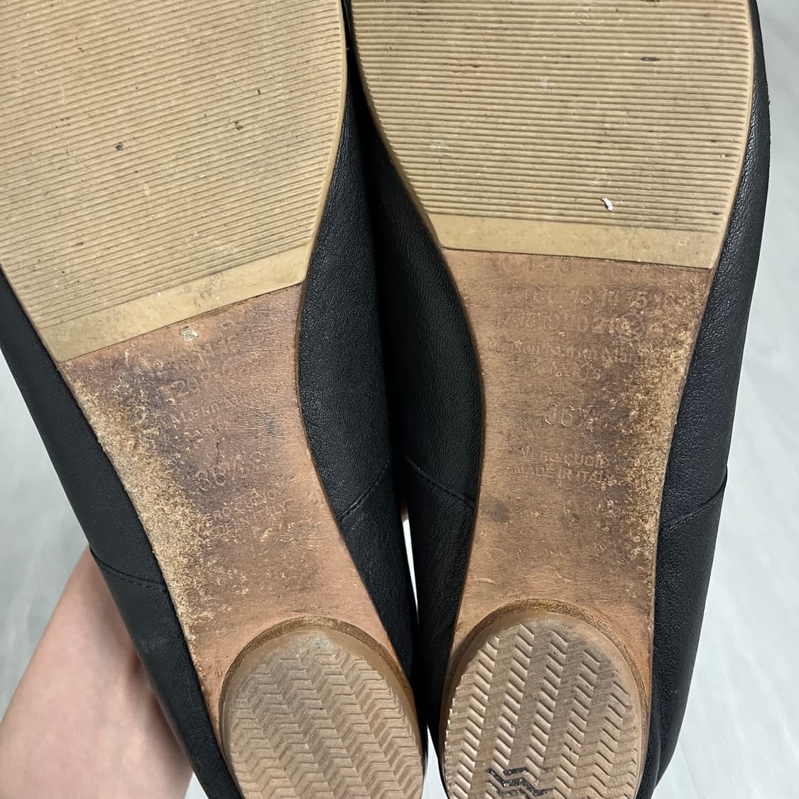 메종 마르지엘라 타비 플랫 블랙 36.5 상품이미지5