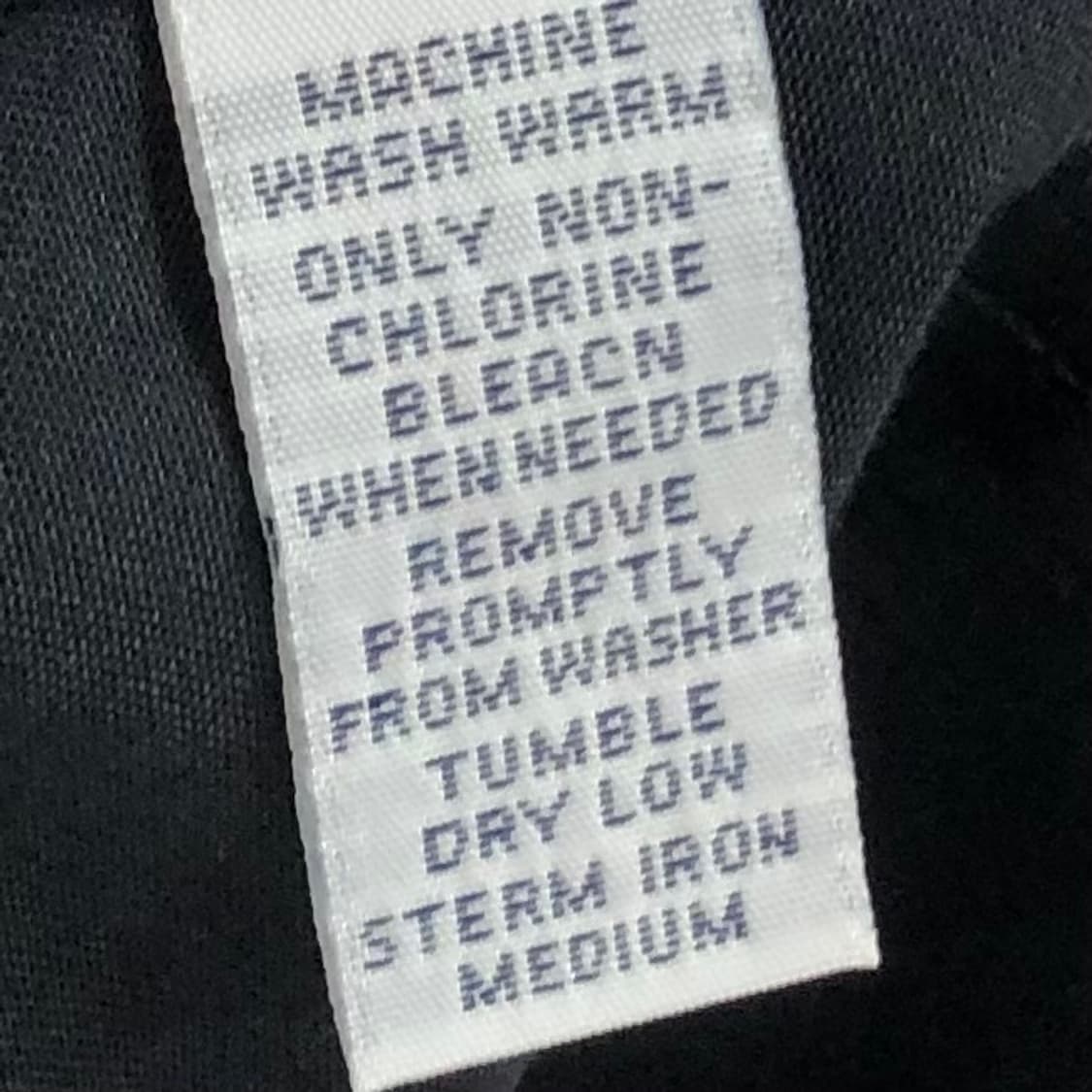 105 폴로 블랙 솔리드코튼 셔츠 상품이미지4