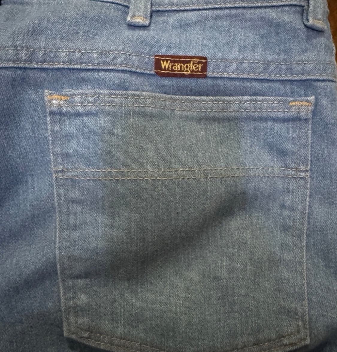 1970-80 빈티지 랭글러 청바지 36x29 made in USA 상품이미지10