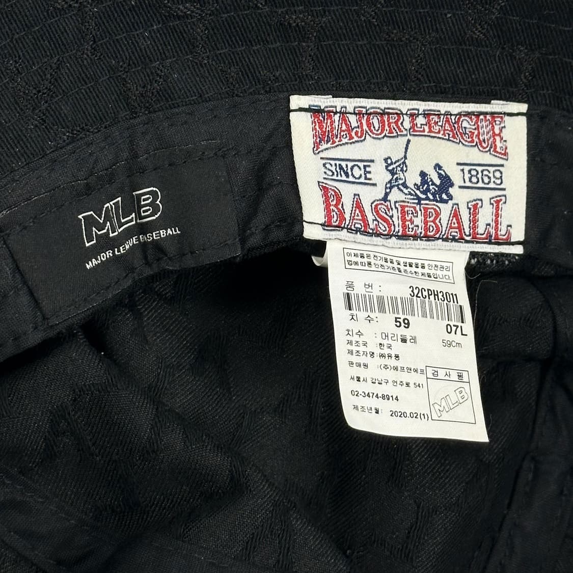 MLB LA다저스 홀로그램 블랙 버킷햇 모자 상품이미지4