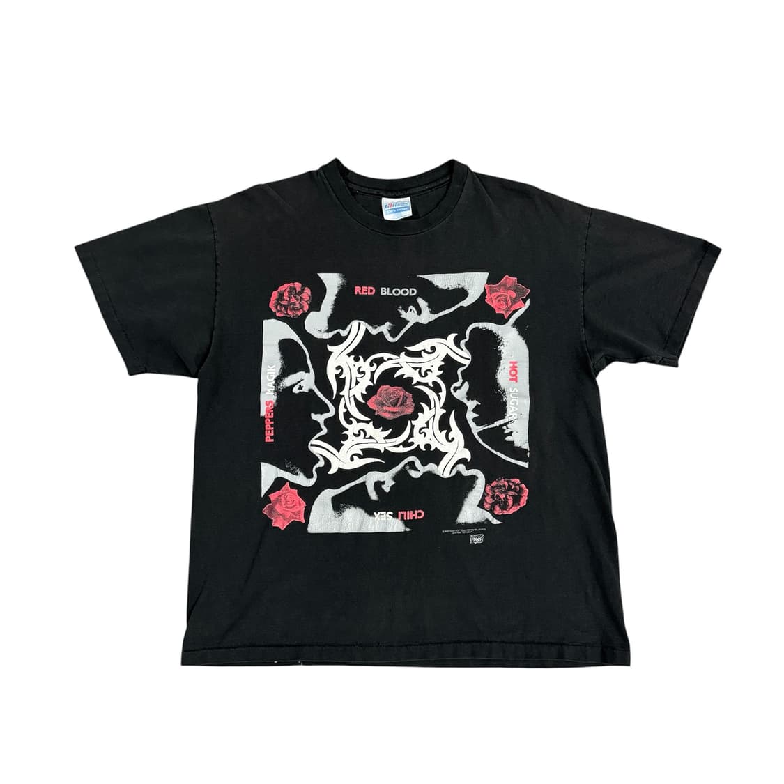 빈티지 90s 레드핫칠리페퍼스 BSSM 밴드 티셔츠 상품이미지1
