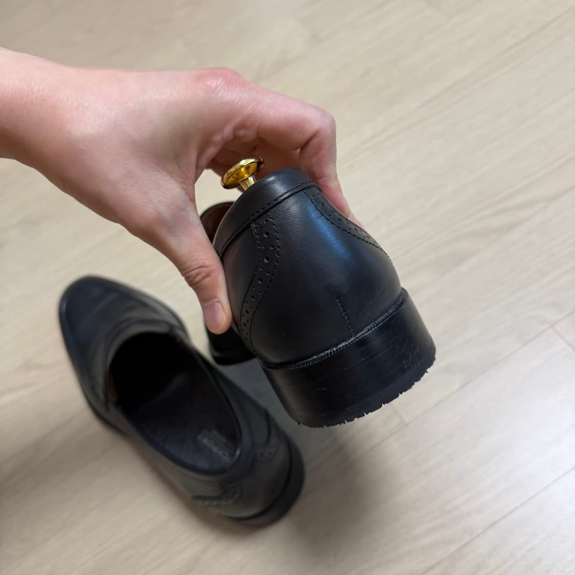 락포트 블랙 페니로퍼 11M(285-290) 상품이미지6