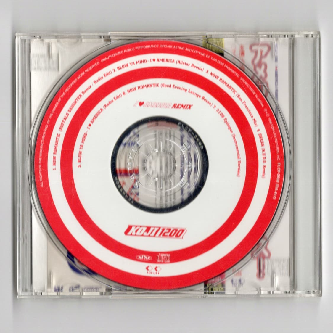KOJI 1200 - I LOVE AMERICA Remix 토와테이  상품이미지2