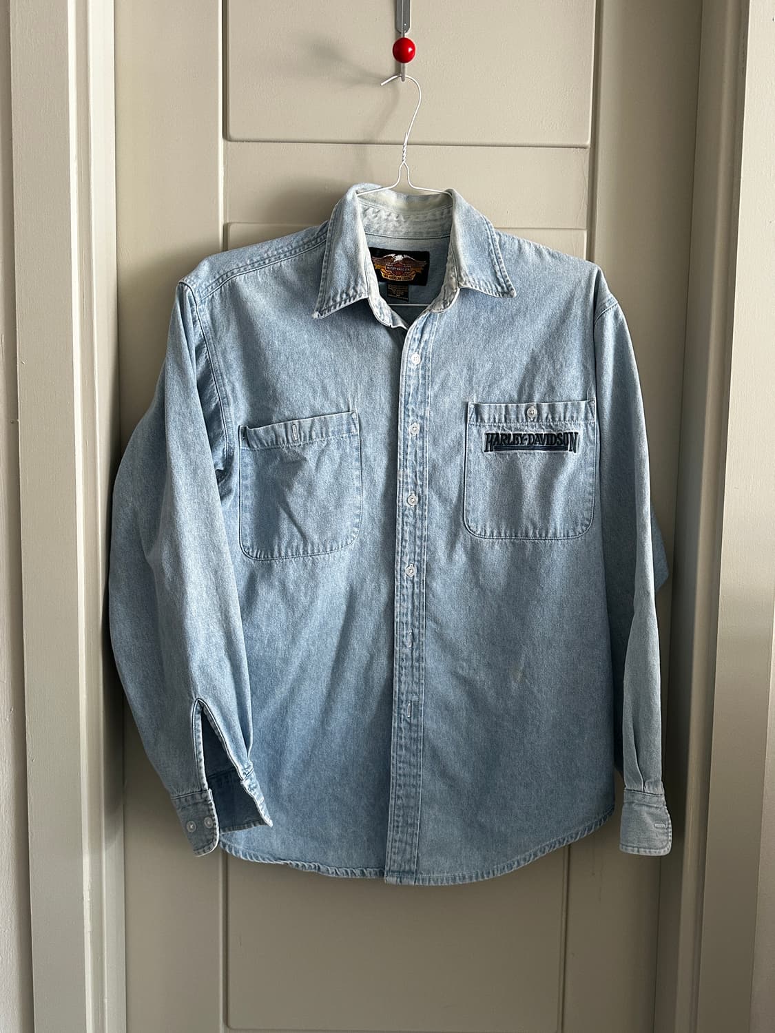 90s~00s Harley-Davidson Denim Shirt 상품이미지7