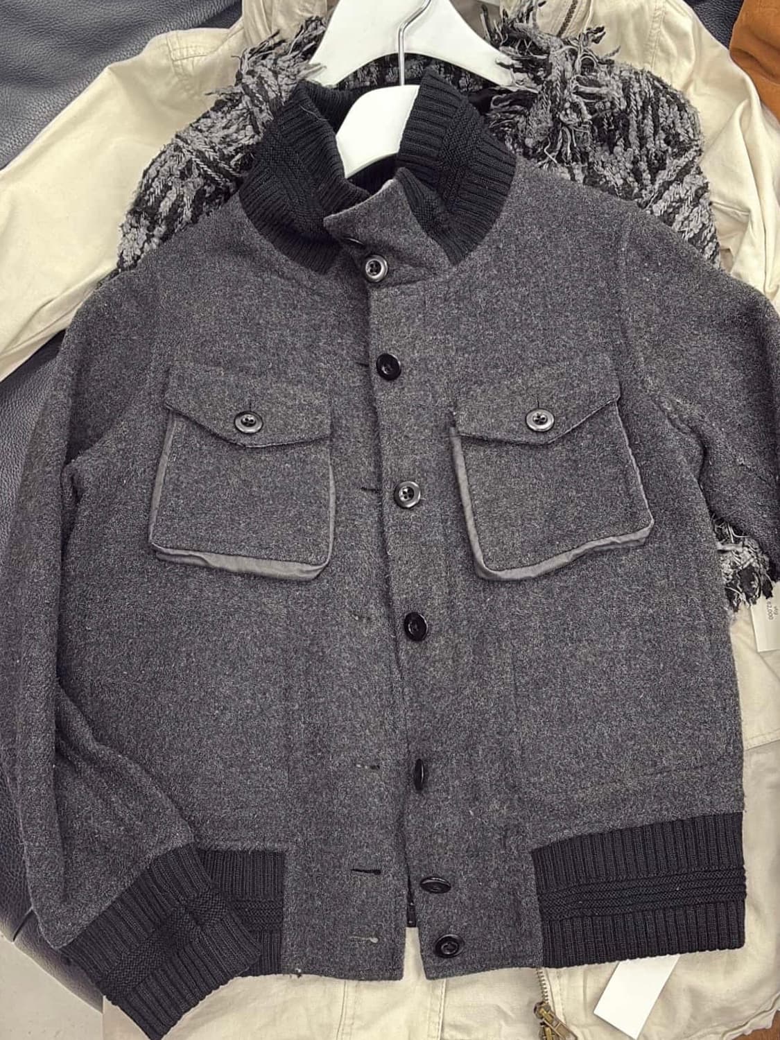 빈티지 모직 자켓 상품이미지1