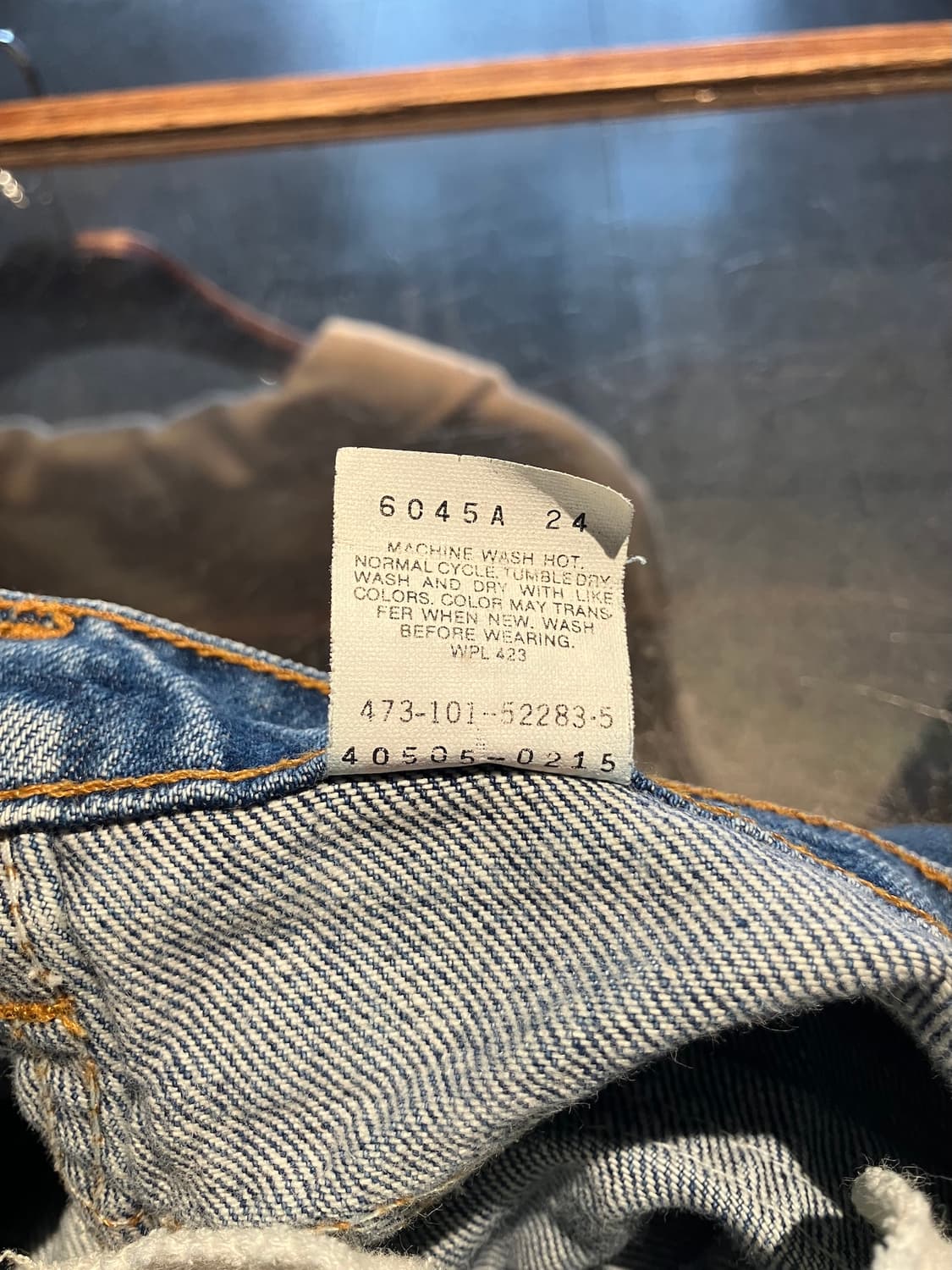 00s 빈티지 리바이스 505 오렌지탭 데님 팬츠 상품이미지10