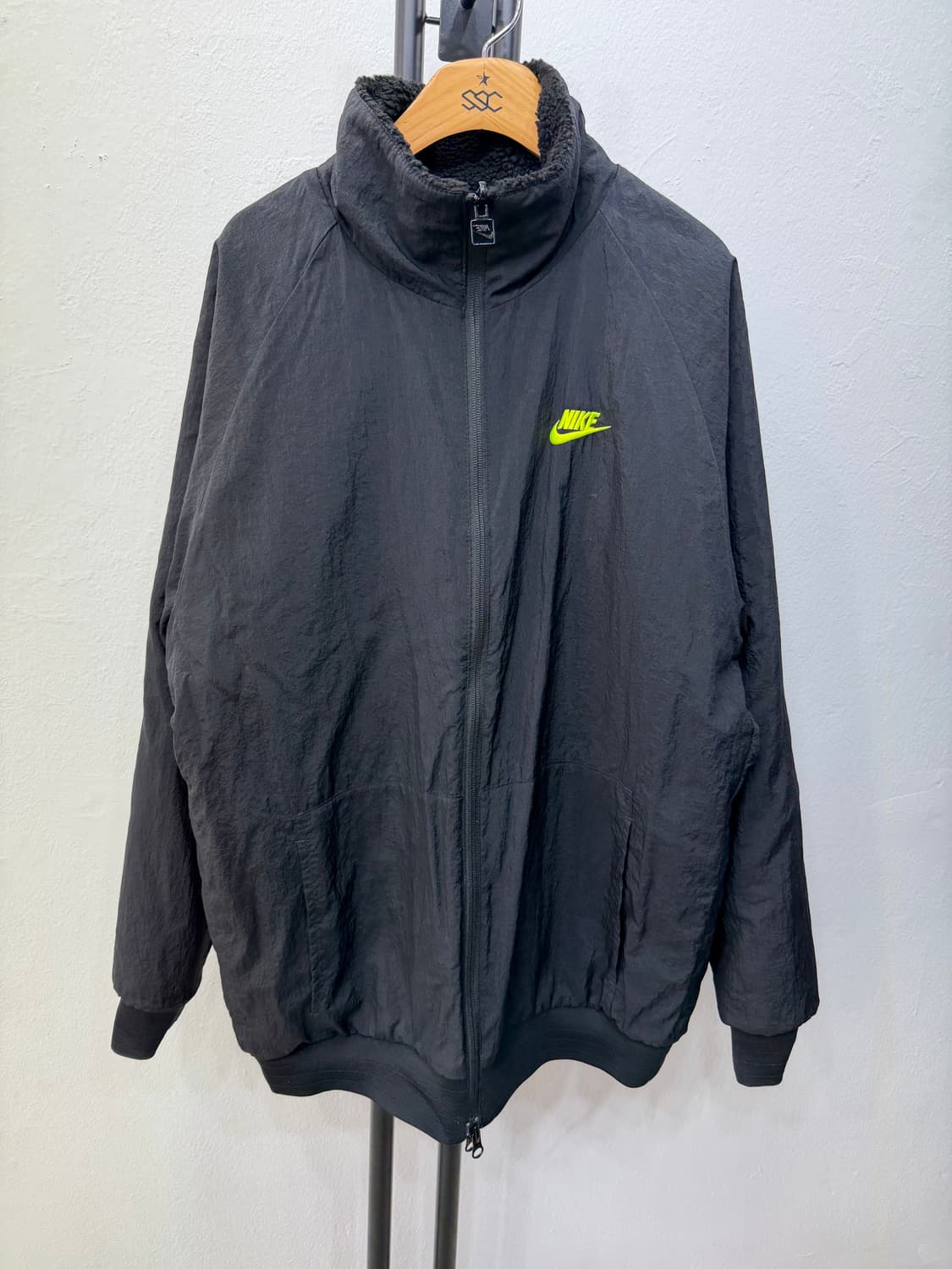 정품) 나이키 남성 리버시블 양면 뽀글이 플리스 L 상품이미지5