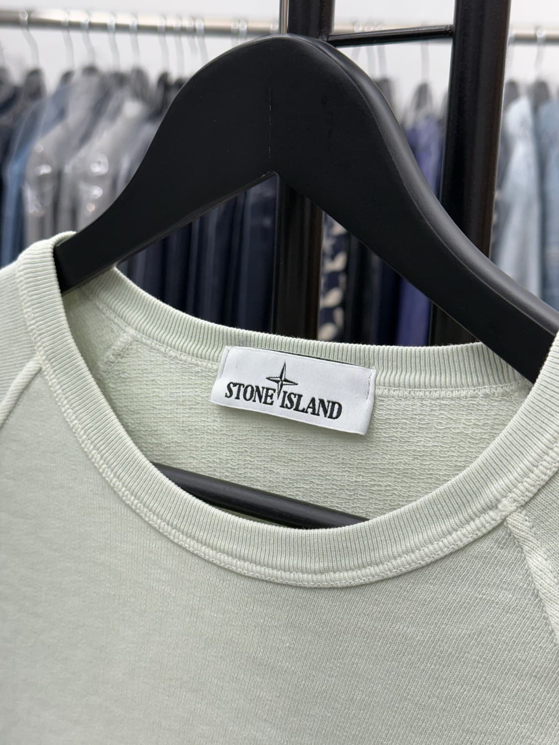 [S] 스톤아일랜드 올드이펙트 맨투맨 상품이미지4