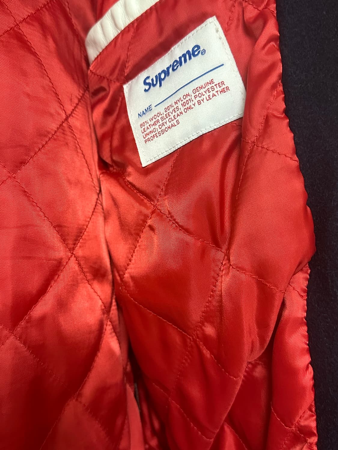 supreme 2009fw tiger varsity jacket 상품이미지5