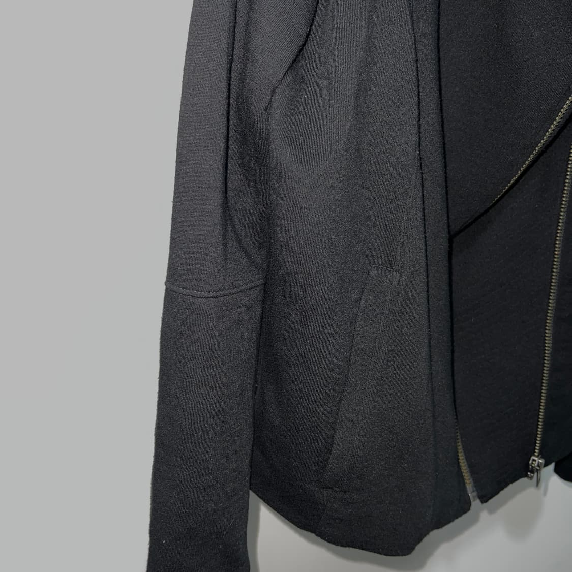 헬무트랭 비대칭 더블 집업 져지 바이커 자켓 상품이미지7