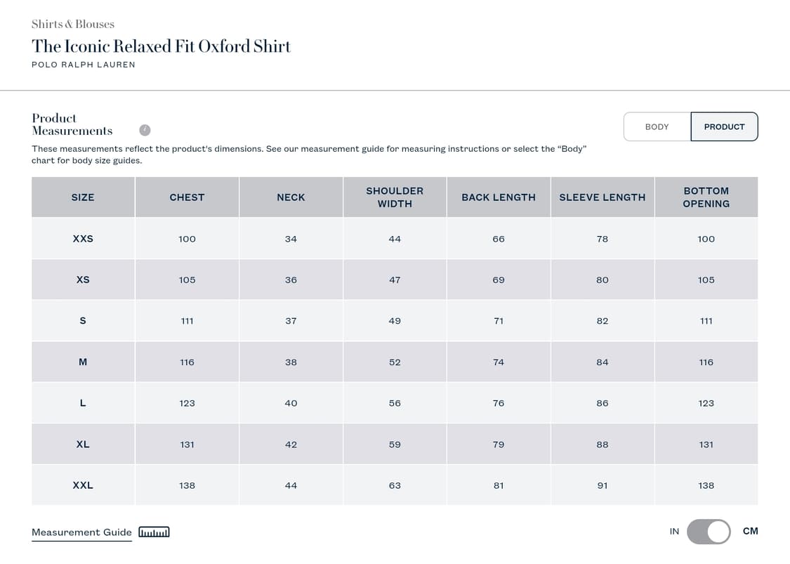폴로랄프로렌 옥스퍼드 셔츠 (여성,S사이즈) 판매합니다. 상품이미지2