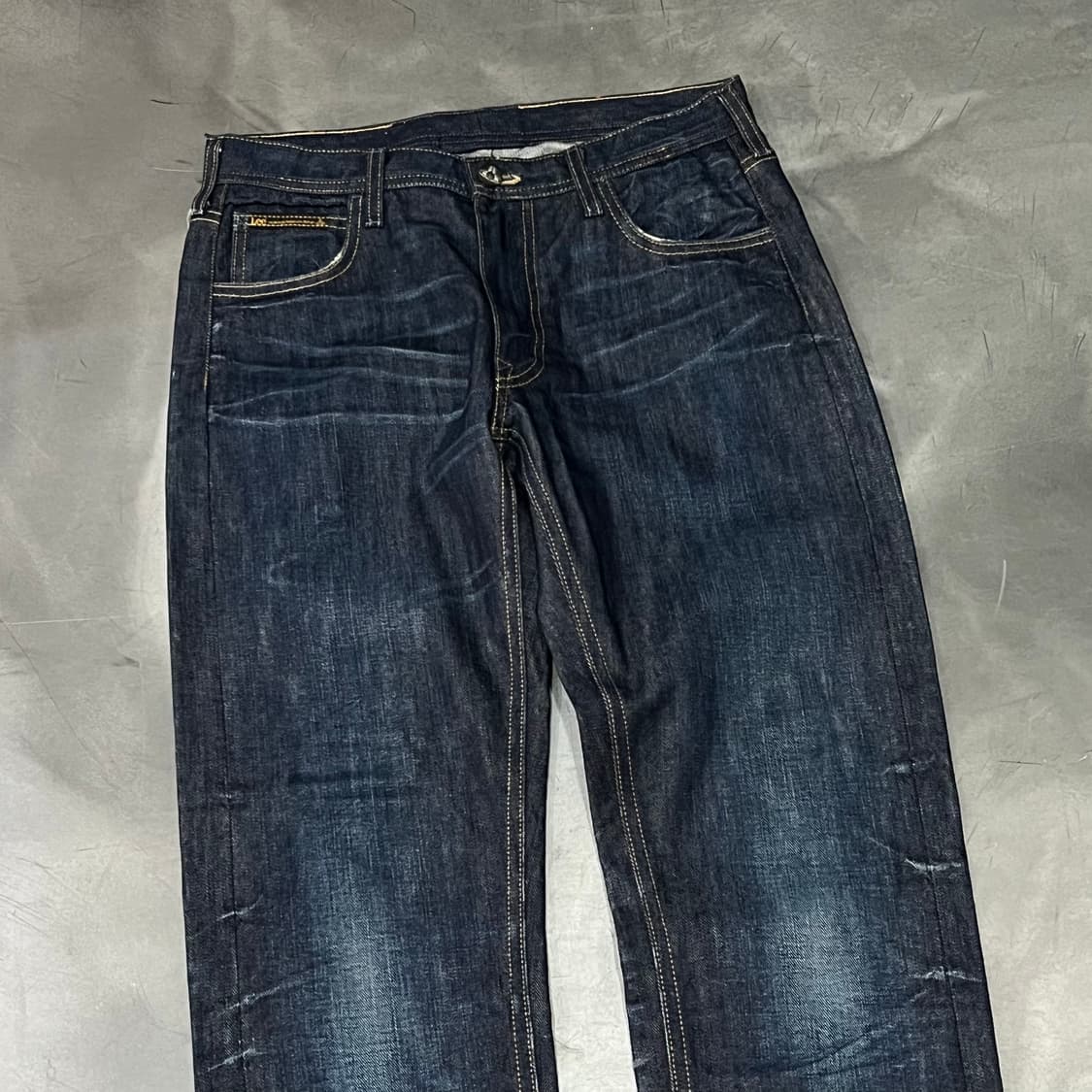  비비안 웨스트우드 x Lee 워싱 데님 팬츠 y14496 상품이미지3