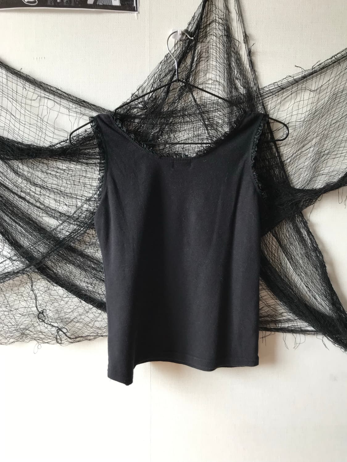 Butterfly lace detailed sleeveless   상품이미지5