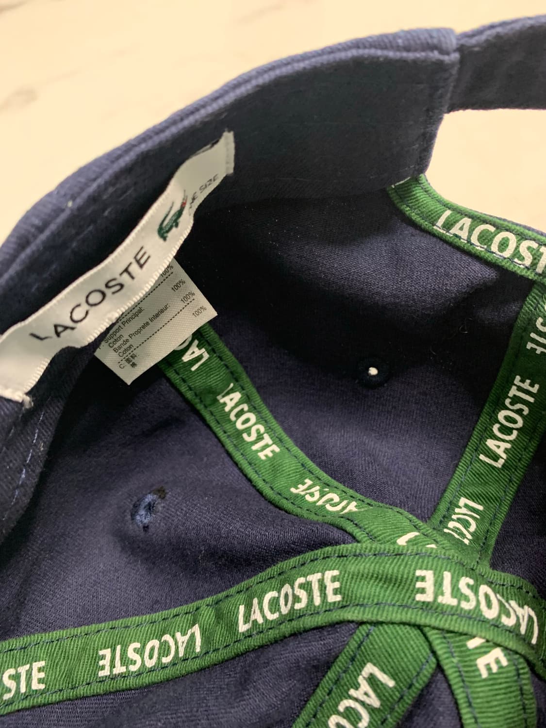 라코스테(Lacoste)의 빅 크록 볼캡 상품이미지5